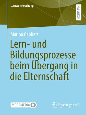 cover image of Lern- und Bildungsprozesse beim Übergang in die Elternschaft